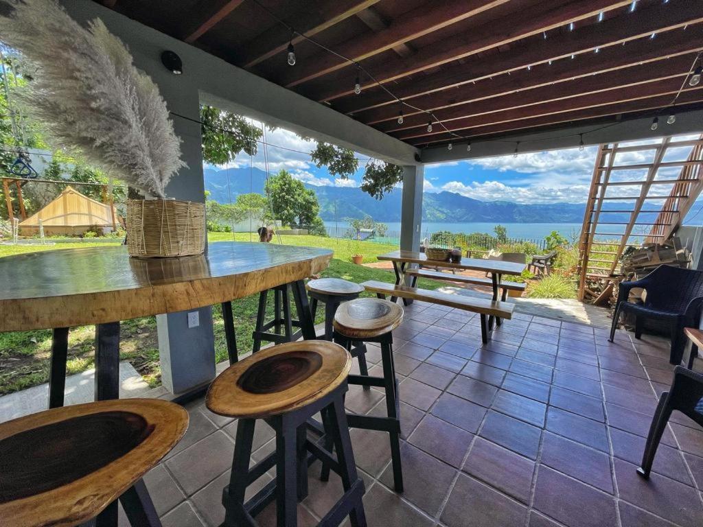 Refugio Del Volcan Casitas San Pedro La Laguna Bagian luar foto