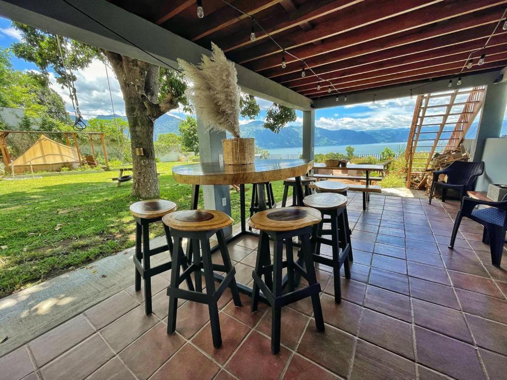 Refugio Del Volcan Casitas San Pedro La Laguna Bagian luar foto