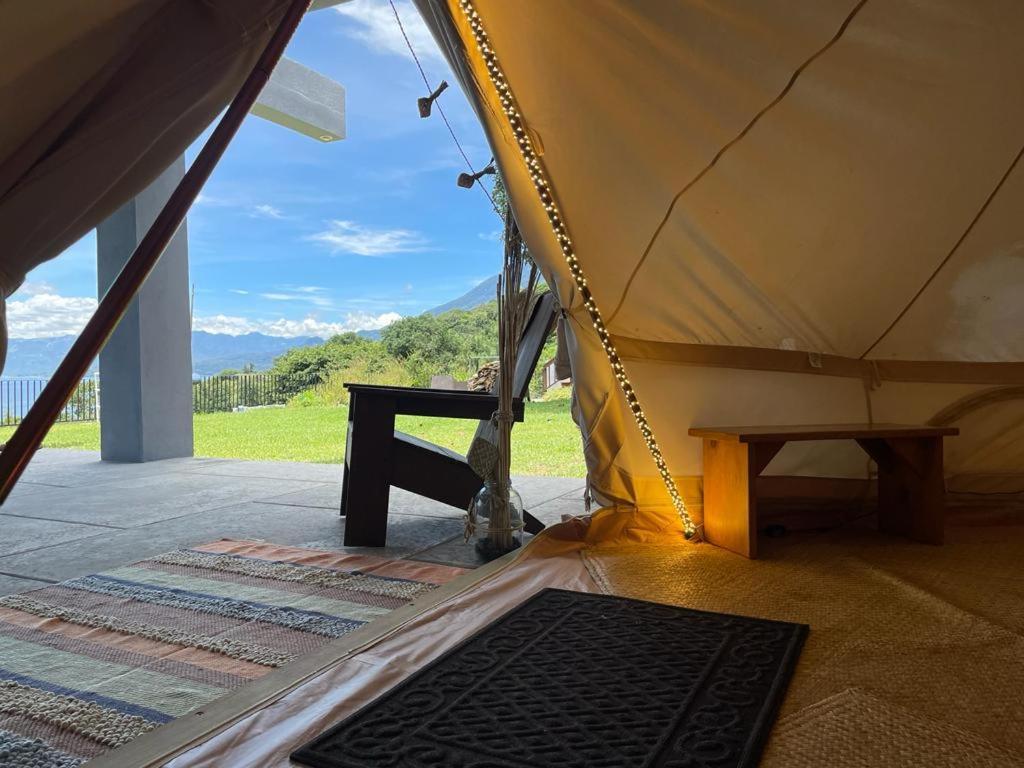 Refugio Del Volcan Casitas San Pedro La Laguna Bagian luar foto