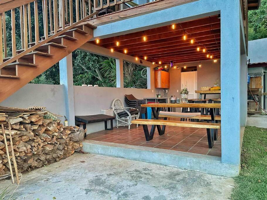 Refugio Del Volcan Casitas San Pedro La Laguna Bagian luar foto
