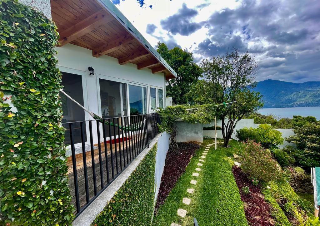 Refugio Del Volcan Casitas San Pedro La Laguna Bagian luar foto